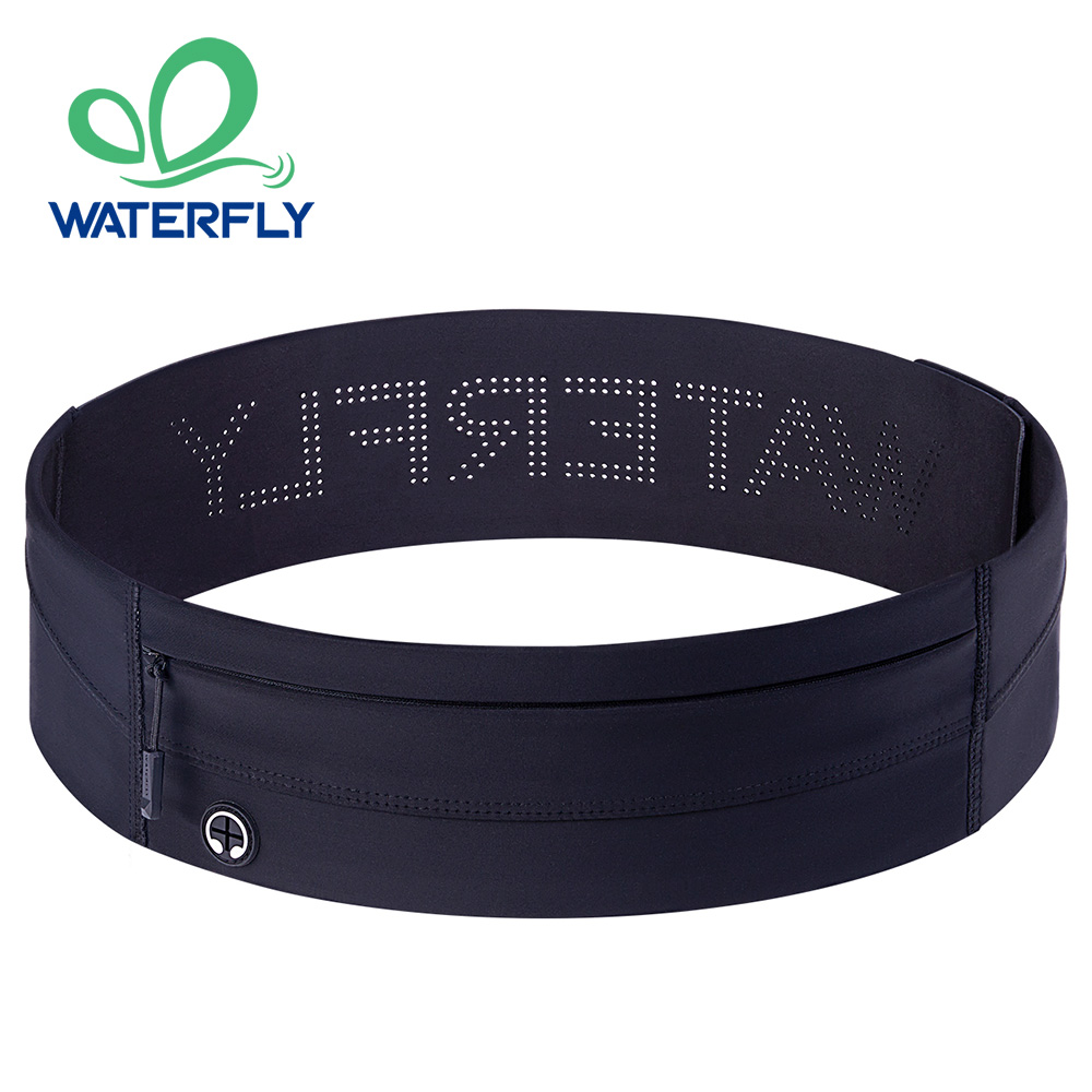 Running Belt - WATERFLY เข็มขัดวิ่ง Fanny Pack Slim Elastic