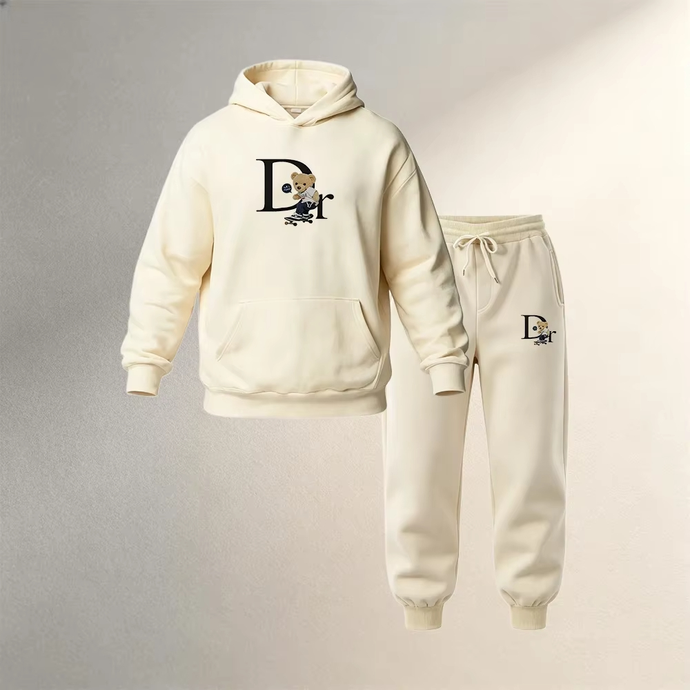 ชุดวอร์มผู้ชาย 2 ชิ้น ลายกราฟิ - Joggers Pants บทวิจารณ์และราคา