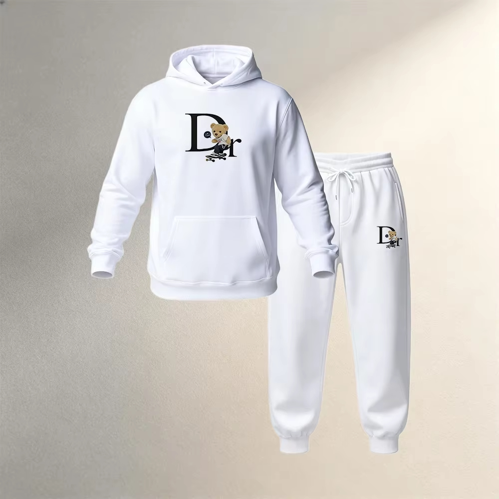 ชุดวอร์มผู้ชาย 2 ชิ้น ลายกราฟิ - Joggers Pants บทวิจารณ์และราคา