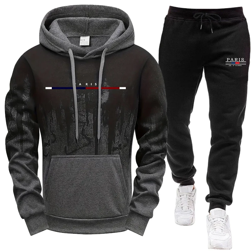 ชุดผู้ชาย/เสื้อฮู้ด/กางเกง ชุด - Joggers Pants บทวิจารณ์และราคา