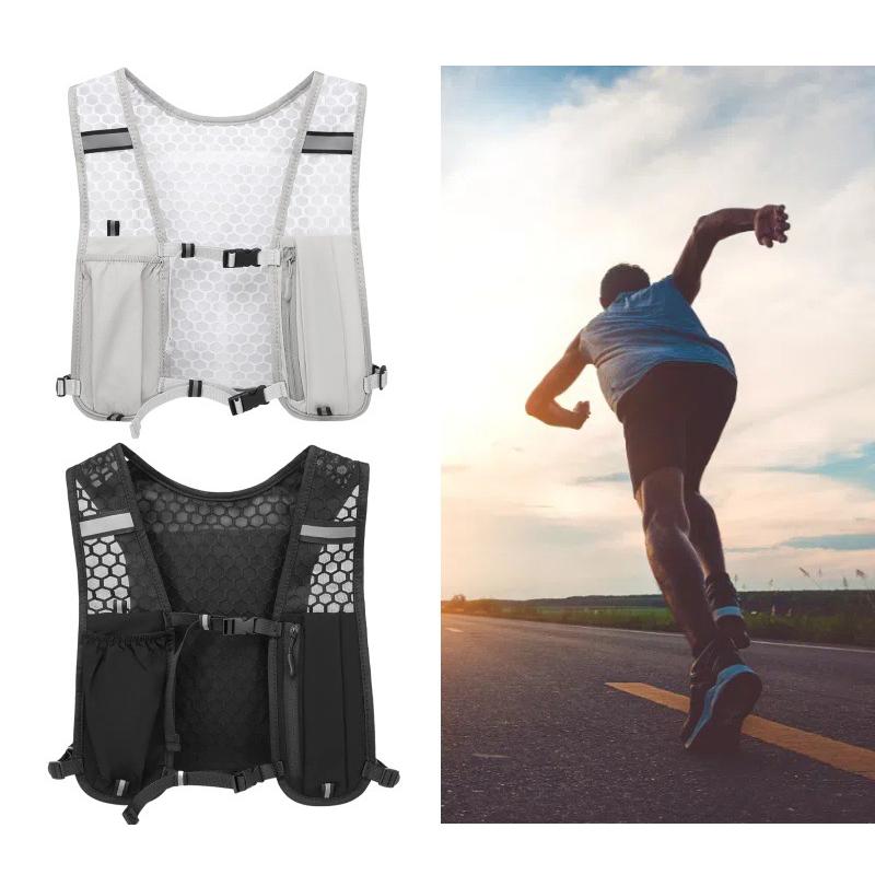 ใหม่【กระเป๋าเป้สะพายหลังสำหรับ - Hydration Vest บทวิจารณ์และราคา